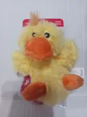 KONG Dr Noyz Ducks SMALL Plush Squeaky Puppy Dog Fetch Toy
