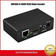 BM1000H 1080P H265 Video Encoder Live Streaming Encoder for RTSP RTMP UDP ONVIF