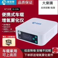 在飛比找露天拍賣優惠-110v 免運便攜式呼吸機 制氧機 充電式呼吸機 車載氧氣機