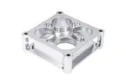 Proflow Carburettor Spacer, Aluminium, 2 in. Thick, Tapered Combo, 4500 Square Bore