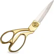 8.5'' Gold Stainless Steel Tailor Scissors - Professional Household Craft Fabri