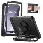 Case for Samsung Galaxy Tab A9+/ A9 Plus Case 11 inch (SM Black+Black