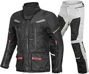 Motorcycle Jacket Pant Suit Waterproof Motorbike Jacket Moto Motocross Riding Clothing Protective Gear