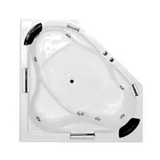 1490*1490*550mm Alhambra Spa Bath Tub 7/11/15 Jets Acrylic Drop in Corner