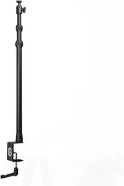 Elgato Multi Mount L - Premium Desk Clamp with Pole extendable up to 125cm/49in and 1/4 inch Thread to Mount Lights, Cameras, and Microphones, perfect for Streaming, Videoconferencing, and Studios