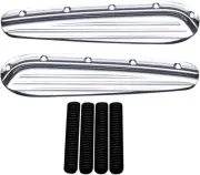 Covingtons Dimpled Turn Signal Eliminators Chrome Harley Davidson Road Glide