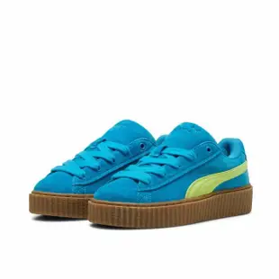 【PUMA】Puma 雷哈娜 聯名 FENTY x Creeper Phatty 女鞋 麵包鞋 藍綠 焦糖底 厚底(39640302)