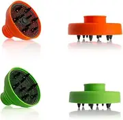 Time Sale Universal Foldable Silicone Travel Diffuser For Hair Dryer - 170 Gr