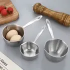 Stainless Steel Pour Oil Wok Kitchen Sauce Pan Chocolate Butter Melting Saucepan