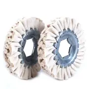 3Inch Cotton Airway Polishing Cloth Wheels Buffer Pad for Metal Wood Rotary Tool