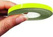 4R Quattroerre.it 10474 Trim Stripes Adhesive Strips for Cars, Neon Yellow, 5 mm x 10 mt