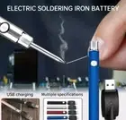Cordless Soldering Iron USB Rechargeable Portable Wireless (Tips Not Included)