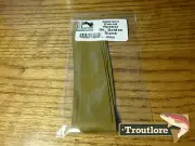HARELINE DUBBIN ROUND RUBBER LEGS DARK GOLDEN STONE - NEW FLY TYING MATERIALS