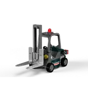 Bunnings Warehouse Building Blocks Forklift Model Toy Figure for Kids