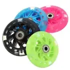 Upgrade Your For Scooter's Look with LED Flashing Wheels 120mm Diameter