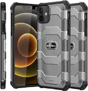 Wlons Rugged Lightweight Case for iPhone 12 mini 5.4 Hard back with TPU Bumper