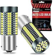 KaiDengZhe P21W BA15S LED Turn Signal Light Bulb, 2024 Upgraded 3020-126SMD CANBUS Error Free LED Bulb White 3200LM 25W for 7506 1156A 1003 1141 Blinker Bulb Replacement (2PCS)