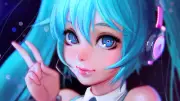 Anime hatsune miku ilya Playmat Gaming Mat