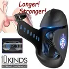 Male Men Penis Extender Stretcher Sleeve Penis Enhancer Enlarger Ring for Couple