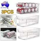 1/2/3X 2 Tier Can Dispenser Drink Beer Beverage Storage Rack Fridge Holder Shelf