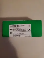 SCHNEIDER ELECTRIC Time Delay Relay, 24VDC, 5A, DPDT, 0.1 sec. TDR782XBXA-24D