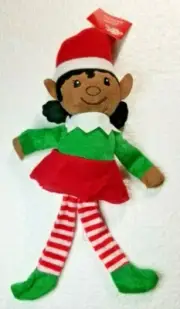 Gingerbread Elf Plush Toy or Holiday Christmas Decoration 13"