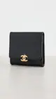 [What Goes Around Comes Around] Chanel Black Caviar Compact Wallet