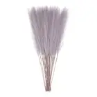 20pcs Dried Faux Pampas Grass 21" Artificial Pampas Grass Decor Lilac