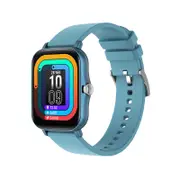 Y20 Smart Watch Men Rotate Button IP67 Smartwatch 1.7 Inch HD Screen Sports Women Smartwatch 24H Heart Rate - blue