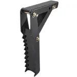 VEVOR 27" Backhoe Thumb, 1/2" Teeth Thickness Heavy Duty Excavator Thumb, Black Steel Weld On Thumb Attachments with 12mm Bolt-On Design Adjustable Mi