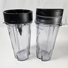 Nutri Ninja 16 oz Blender Cup Combo with Blade Assembly Replacement OEM Single