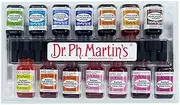 Dr. Ph. Martin's Radiant Concentrated Water Color, 0.5 oz, Set of 14 (Set D)