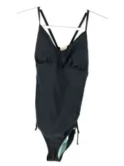 prAna Womens Moorea One Piece Swimsuit Black Size Small