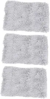 BESPORTBLE 3 Pcs Indoor Pet Comfort Plush Pets Blanket Warm Pet Bed Mat for Cats and Dogs