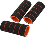 3pcs Non Slip Grip Sponge Handles for Pull Up Bar Adapter Durable Foam Tubing Grips Easy Installation Fitness Accessories for Home Workout Gym