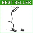 Versatile 1000LM LED Desk Lamp - Flexible Gooseneck & Eye-Care Touch Control
