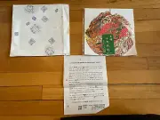 Washi paper sheet set handmade at famous SHATOH store Kamakura Japan