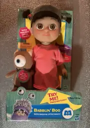 Disney Pixar Monsters Inc. Talking Babblin’ Boo Doll & Magical Mikey NIB