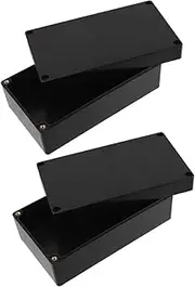 ETHZZLE 2pcs Junction Box for Outdoor Electrical Projects Enclosure Box for Electronics Generous Interior Space for Power Plugs and Cables for Switch and Security Monitoring