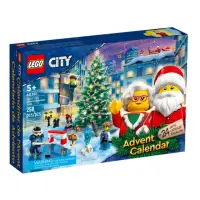 在飛比找momo購物網優惠-【LEGO 樂高】City 城市系列 - 驚喜月曆(6038
