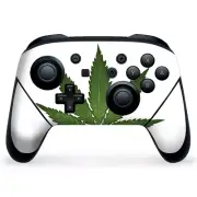 Nintendo Switch Pro Controller Skin Decal Vinyl Wrap - Pot Weed Marijuana Bud