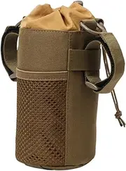 Vaveren Drink Cup Cage Bicycle Water Bottle Cage Easy Installation Portable Cycling Accessories Bike Cup Holder for Scooter Versatile, Brown