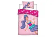 Barbie Wings Quilt Cover Set for Cot or Toddler Bed