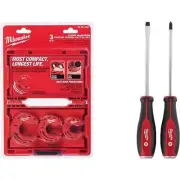 Milwaukee Close Quarters Tubing Cutter Set W/ Demo Screwdriver Drivers Compact