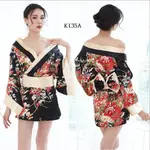 銷售套裝 JAPANESSE KIMONO SLEEP PREMIUM SECTION 內衣黑色主題 KL35A 優質材