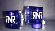RIP N ROLL replacement roll off canister set Purple motocross goggles Small Pin