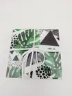 BLACK FRIDAY SALE S/4 MODERN MONSTERA LEAF DESIGN COASTERS