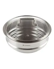 [Le Creuset] Classic 3-Ply SS Multi Steamer with Glass Lid for 16-18-20cm