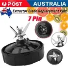 7Fin Extractor Blade Replacement For 1000W Nutri Ninja Auto iQ BL480 BL640 BL642