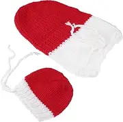 MERRYHAPY Hand-Knitted Cartoon Snowman Sleeping Bag for Boys and Girls Warm Comfortable Photo Prop Sleep Sack